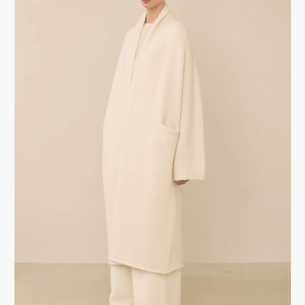 Lauren Manoogian Women's Tan Coat - Picture 3 of 14